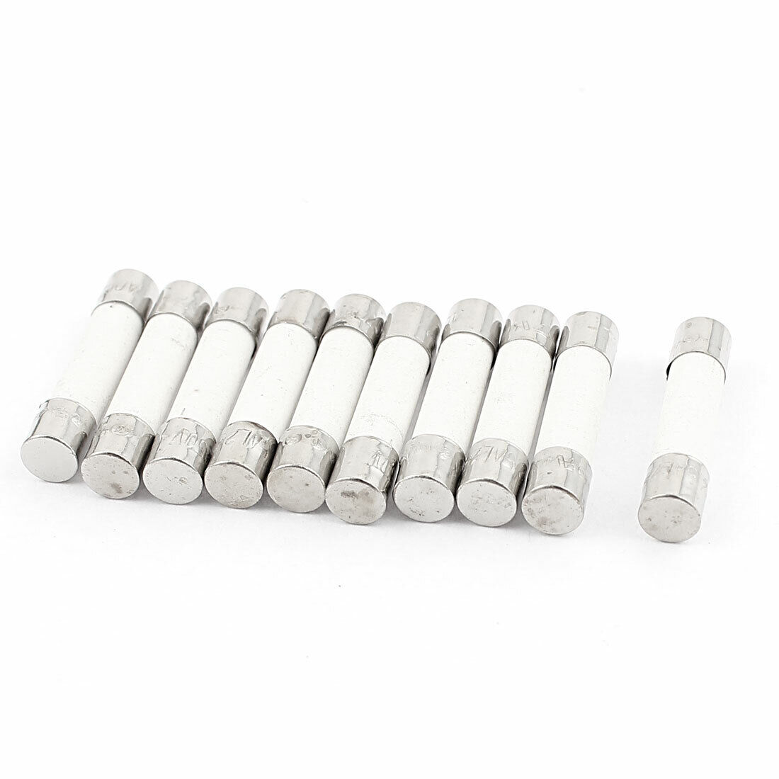 uxcell Fusible Cylinder Cap Ceramic Tube Fuse Links 5 x 25mm 250V