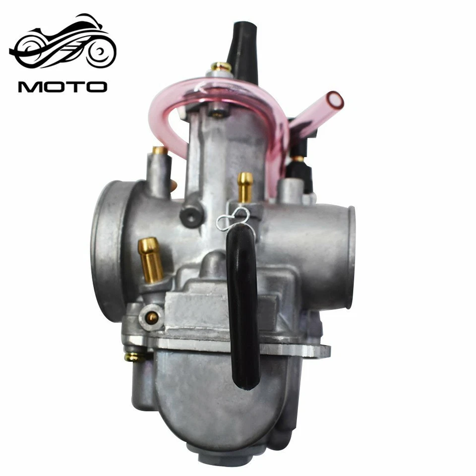 NUEVO Carburador de motocicleta duradero de 21 mm apto para carburador scooter carreras ATV Foto 2 de 4