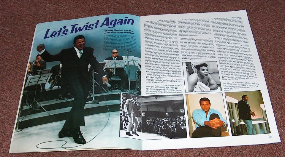 HISTORY OF ROCK #25 : Chubby Checker / Hank Ballard . - Image 4 of 4