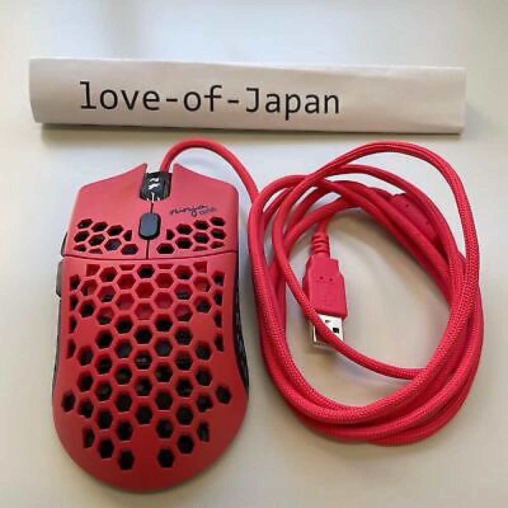 Finalmouse Air58 Ninja Lightweight Mouse Cherry Blossom Red Good 