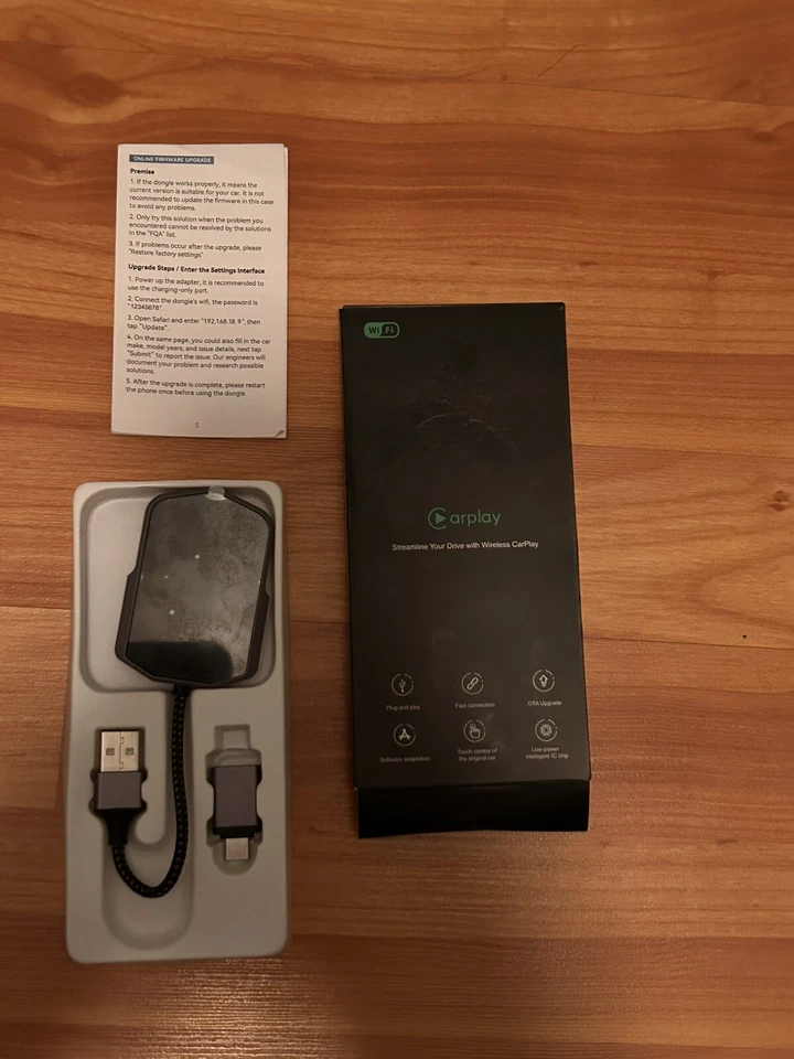 Wireless carplay Adapter Compatible With iPhone / Android, carplay Adapter - Image 4 of 4