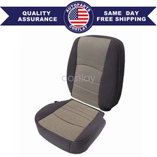 For 2009-2012 Dodge Ram 1500 2500 Replacement Driver Bottom Top Cloth Seat Cover
