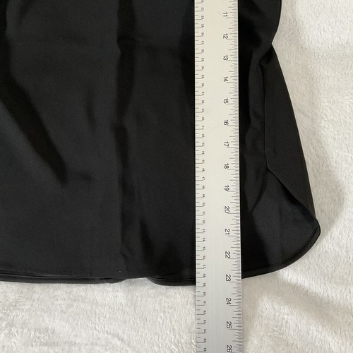 Camicetta smanicata nera White House Black Market Petite SP canotta da lavoro - Foto 6 di 10
