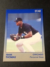 1991 Star Frank Thomas Blue/Grey Frank Thomas #11 HOF