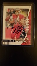Cameron Brate Tampa Bay Buccaneers Hand Signed Autograph Absolute Card