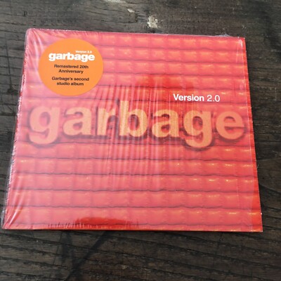 GARBAGE - VERSION 2.0 - REMASTERED 20TH - CD NEUF - FACTORY SEALED