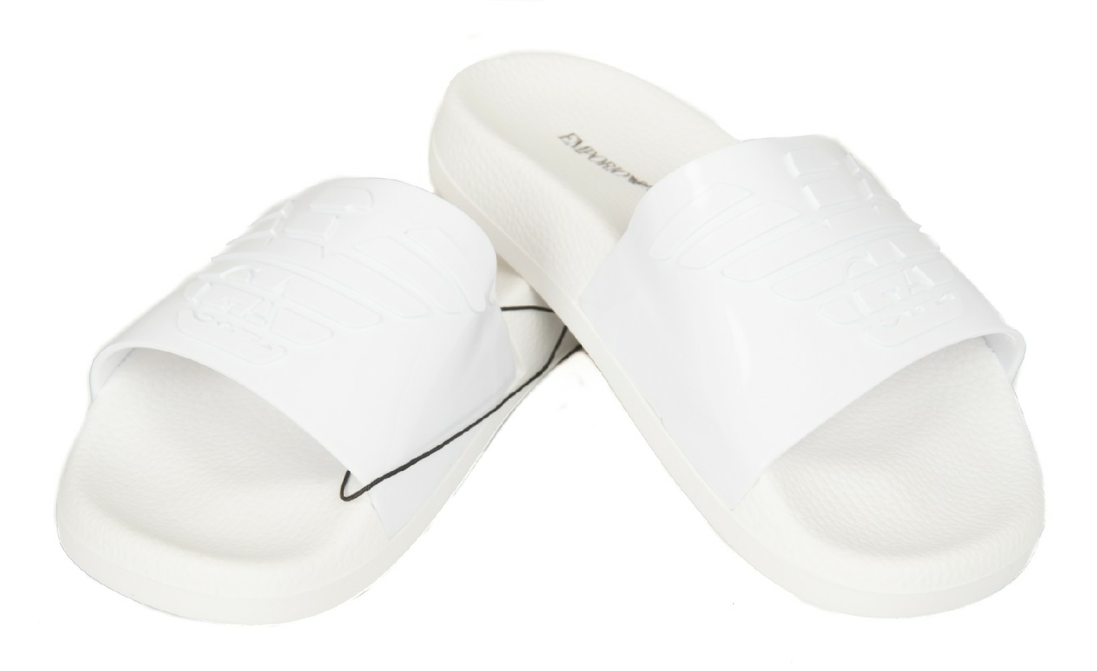 Пляжная одежда Ciabatta a fascia donna mare o piscina ciabatte из ПВХ от EMPORIO ARMANI арт 14690₽