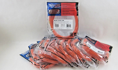 Tripp Lite M320-10M Fiber Optic LC/LC 62.5/125 Duplex Multimode Patch Cable Lot