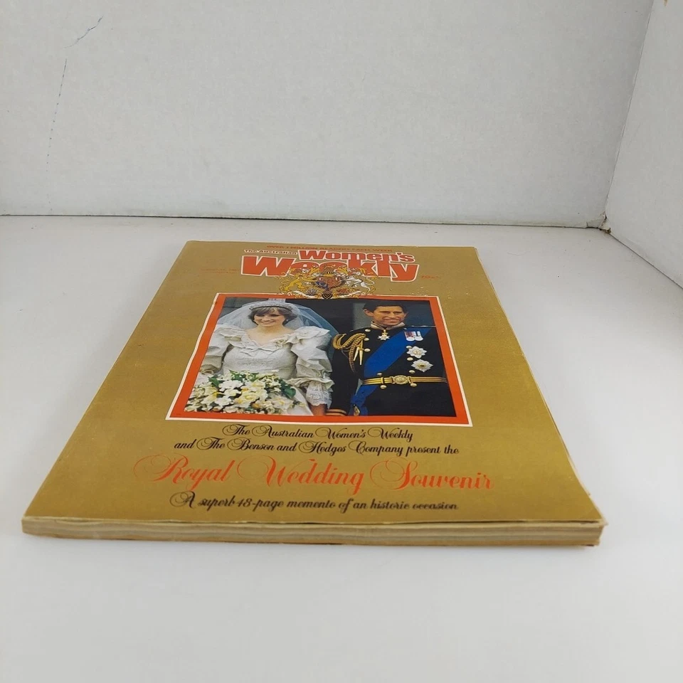 The Australian Women's Weekly Magazine August 19 1981 Charles & Diana Wedding — 第 3/4 张图片