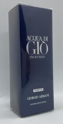 Giorgio Armani Acqua di Gio Profondo PARFUM 15ml Herren Spray  NEU