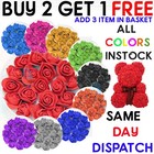 500 Foam Mini Roses WHOLESALE Heads Buds Small Flowers Wedding Home Party