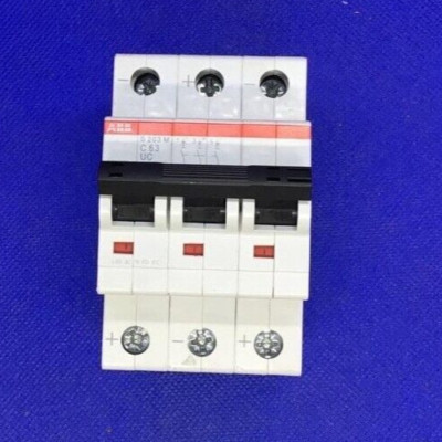 ABB S203M-C63 CIRCUIT BREAKER 400 Volt 63 Amp 3 Pole