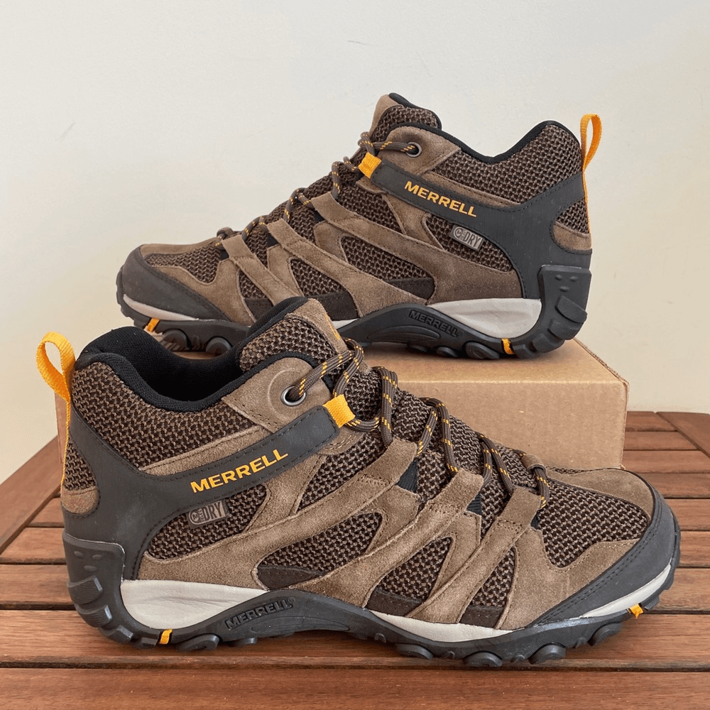 Merrell Men’s Alverstone Mid Waterproof hiking boots M11.5 eBay