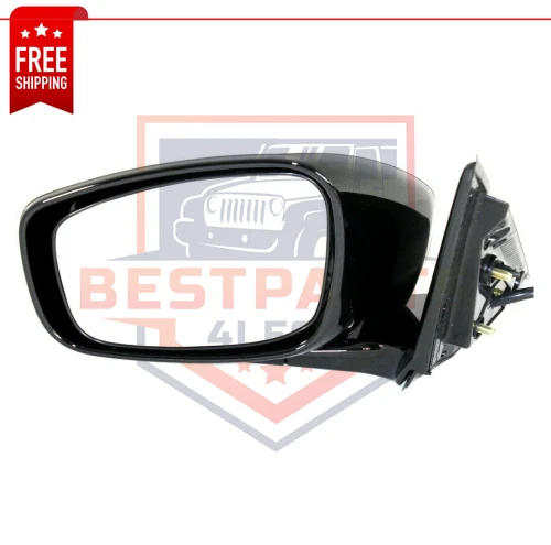 Espelho elétrico aquecido do lado esquerdo do driver para 2009-2013 Infiniti G25/G25X/G37/G37X - Imagem 3 de 4