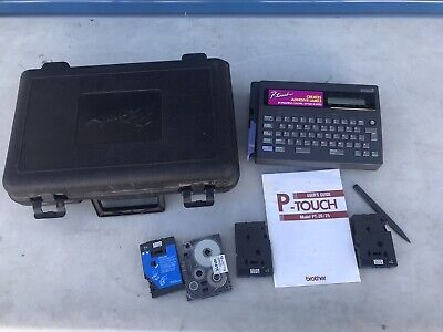 Brother P-Touch Electronic Label Maker Printer PT-20/25 With Case