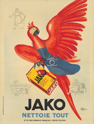 AUTO CYCLES E. PARET Rtwz-POSTER 45x60cm d'une AFFICHE VINTAGE
