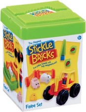 Neu Stickle Bricks Bauernhof Set Konstruktion Spielzeug
