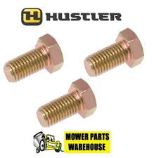 3 NEW GENUINE OEM HUSTLER 781872 BLADE BOLTS RAPTOR SD X-ONE XR7 MOWERS BIG DOG