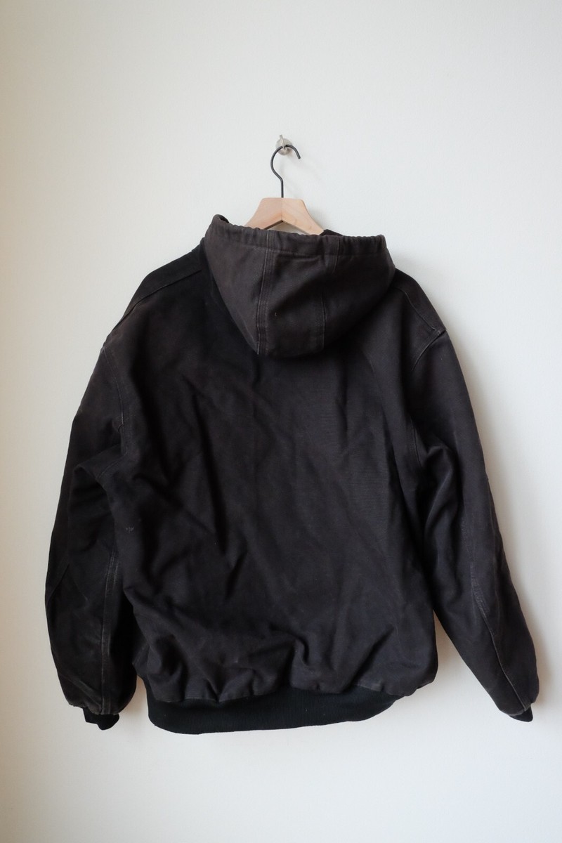 USA MADE Carhartt Thermal Lined Active Jac Hood Duck Work USA MADE Carhartt Thermal Lined Active Jac Hood Duck Work