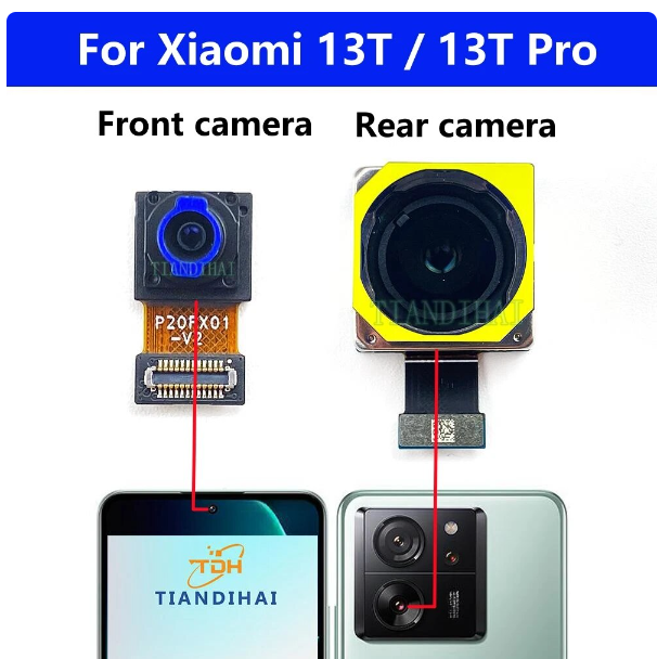 Front Rear Back Camera Module For Xiaomi Mi 13T Pro Big Small