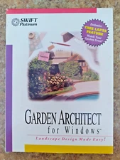Garden Architect for Windows Landscape Design Made Easy 3.5 Disc Swift Platinum