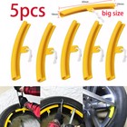 5pcs Rim Protectors Motorcycle Car Tire Changing Rim Protectors Wheel Rim