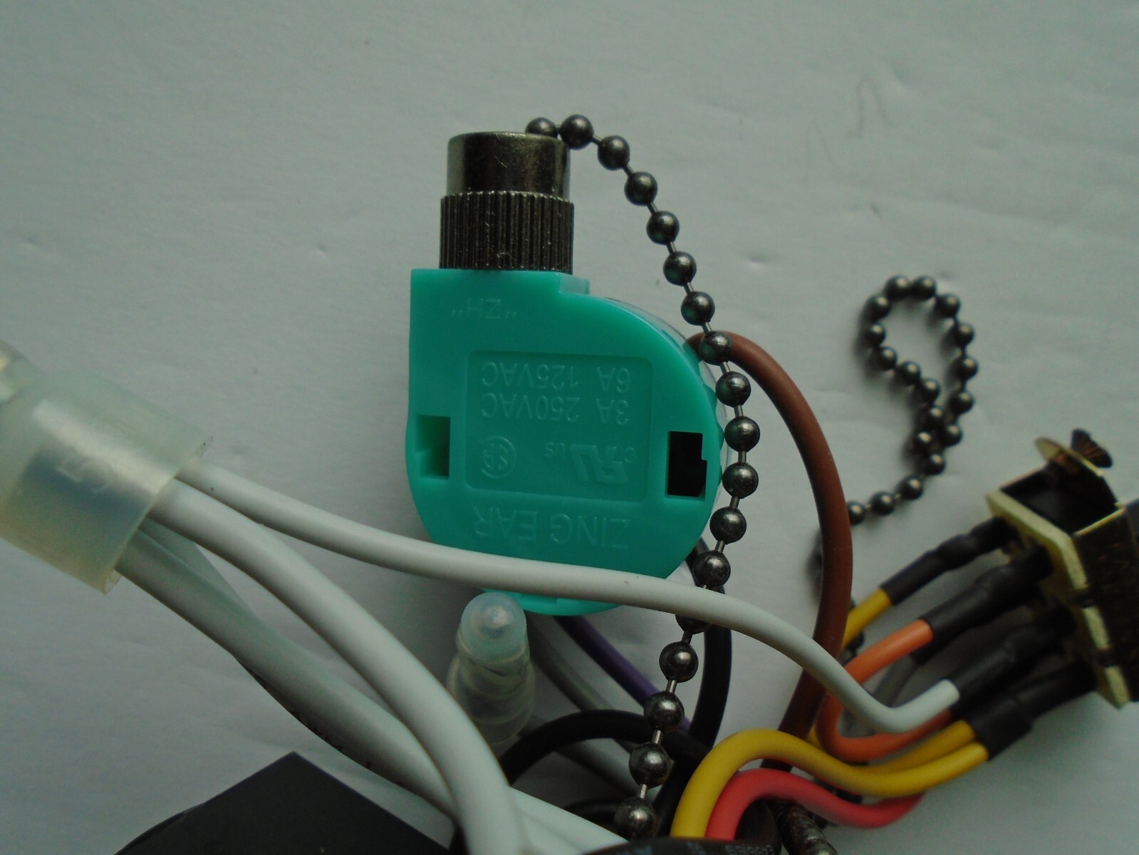 HARBOR BREEZE CEILING FAN WIRING HARNESS SWITCHES/PARTS/CAP MODEL eBay