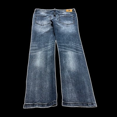 Crosshatch Jeans Melfort W38 L32 Original Herren Washed Vintage Denim