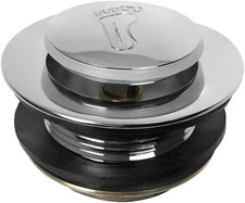 Bathtub Drain, Polished Chrome, for 1-1/2" Shower and Tub Drains
