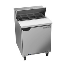 Beverage Air SPE27HC 27" One Section Sandwich/Salad Prep Table w/ 1 Door, 8 p...