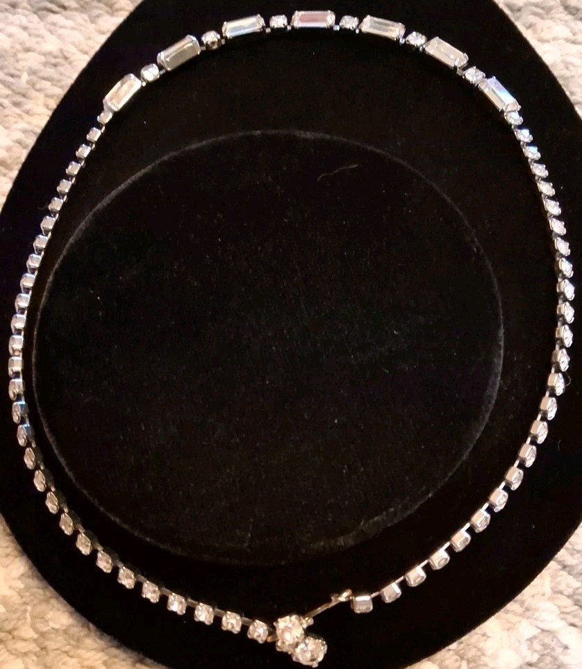 Vintage Signed "KRAMER" Statement Crystal Rhinest… - image 5