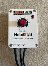 Habistat Temperature Thermostat for Reptile Vivarium Heat Control