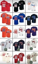 Custom Baseball Jerseys Any Team, Any Name, Any number, All Stitched