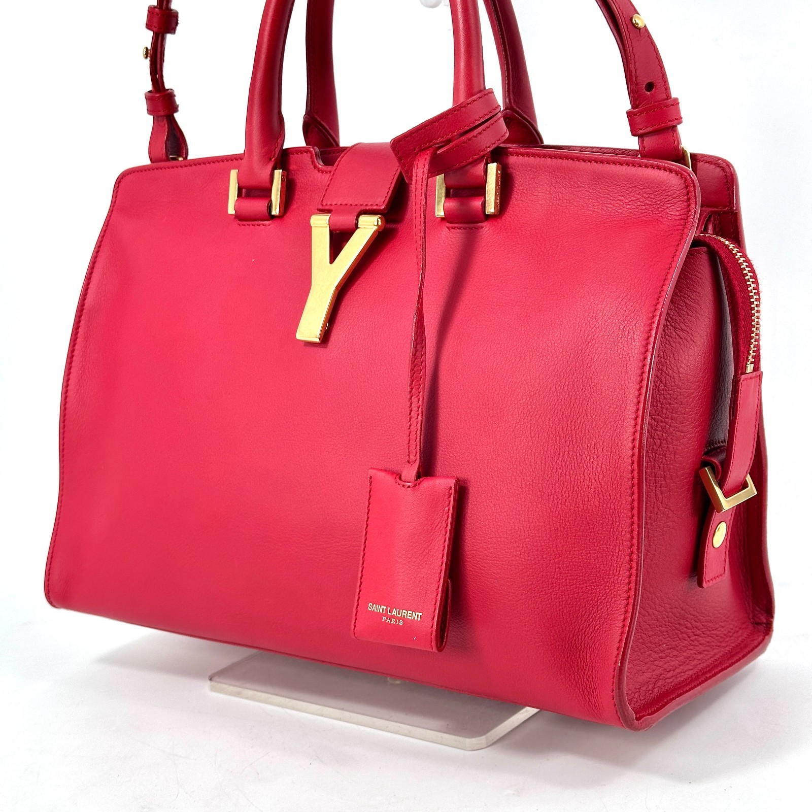 Saint Laurent Red 2way Bag Leather — image 3