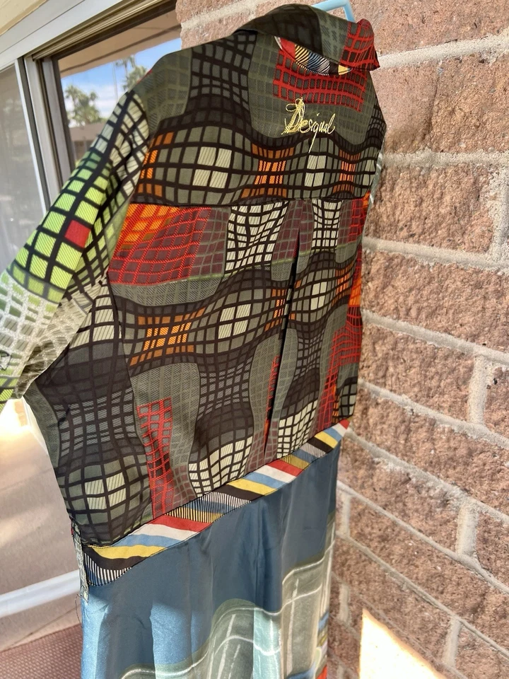 Vestido Camisa Desigual Mujer Talla 44 Europa Comprado en España Foto 4 de 4