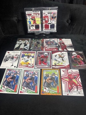 Panini Topps Donruss Marvin Harrison Jr. 2x Patch Cardinals Rookie Card Lot 15