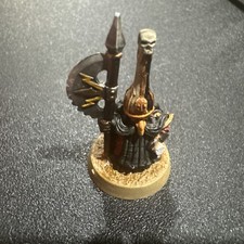 Chaos Dwarf Halberd Warhammer Fantasy Citadel OOP - Metal O