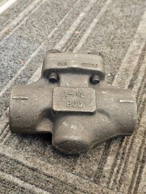 Smith 1-1/2'' Threaded Forged Piston Check Valve SB80 Class 800 S032481318