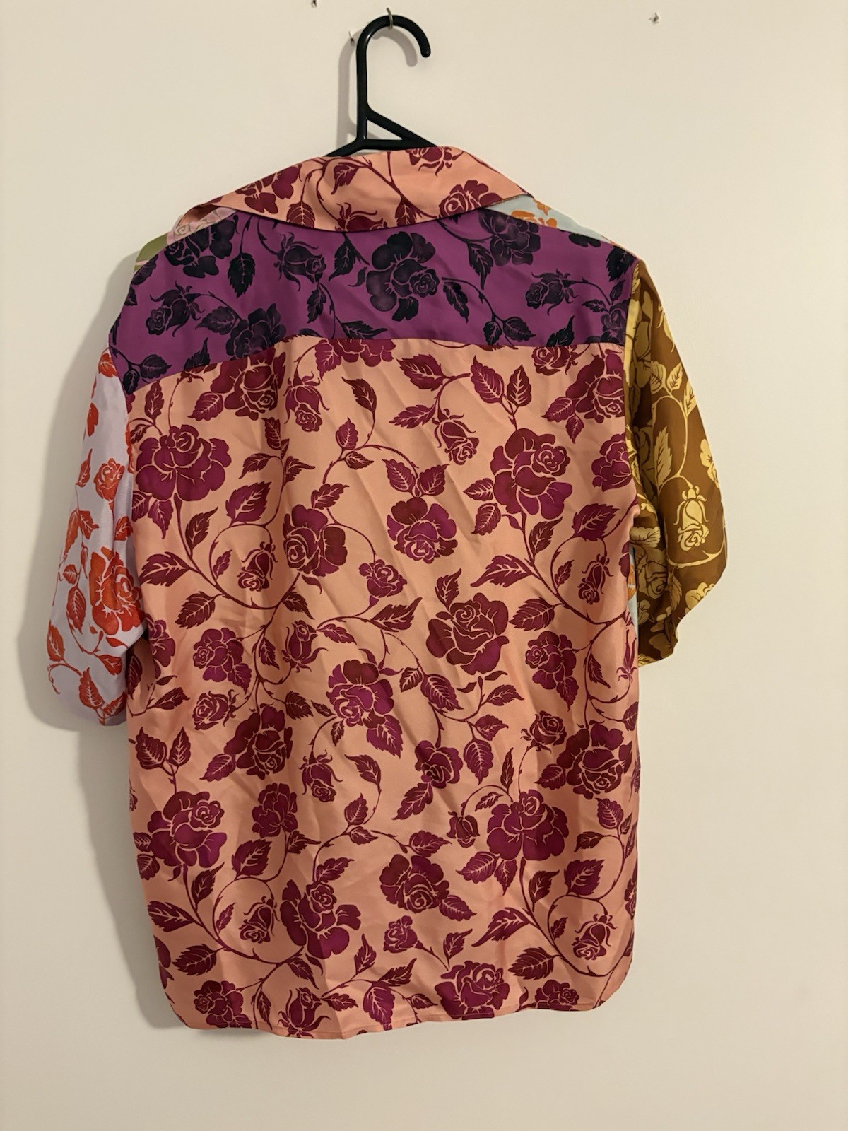 Zimmermann Lovestruck Spliced Shirt Size 1 / AU 10 / US 6 100% Silk Button