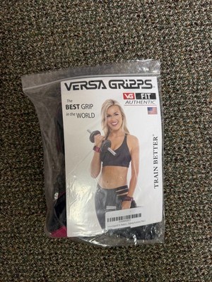 Versa Gripps Pro, Made in USA, Wrist Straps for Weightlifting Alternative -Small