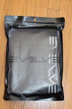 NEW Mens SMALL 2 x ist EVOLVE No Show Briefs Cotton Blend Three 3 Pk 28-30 BLACK