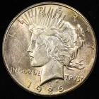 1926-S AU/UNC Peace Silver Dollar San Francisco Mint