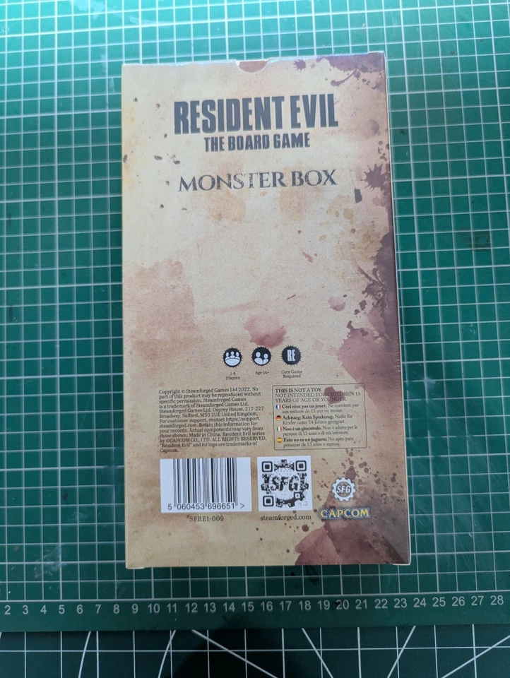 Resident Evil The Board Game Monster Box Kickstarter Exclusive New in Shrink - Image 3 of 3