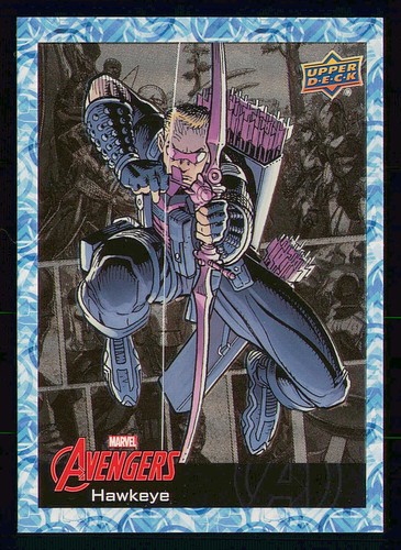 Hawkeye [Purple] #12 Marvel 2024 Upper Deck Avengers card