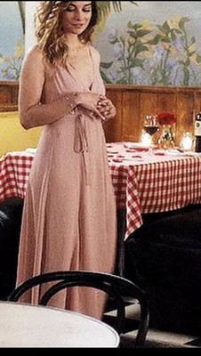 Reformation Callalily Formal Dress Pink Peach Schitts Creek Alexis Rose sz 2