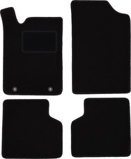 Fußmatten Automatten Velours Schwarz für Citroen Xantia X1 / X2 1993-2001 4-tlg