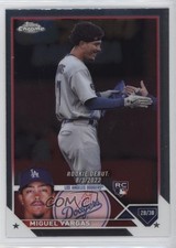 2023 Topps Chrome Update Rookie Debut Miguel Vargas #USC33 0j9y