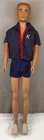 VINTAGE 1960's MATTEL BARBIE BLONDE BENDABLE LEG KEN DOLL W ORIGINAL JACKET
