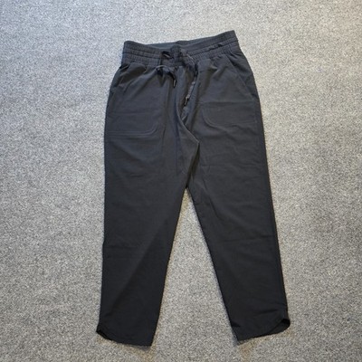Spanx Pants Womens Size Large Black Out Of Office Pull On Crop Casual Capsule