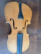 Old violin, unique pictures